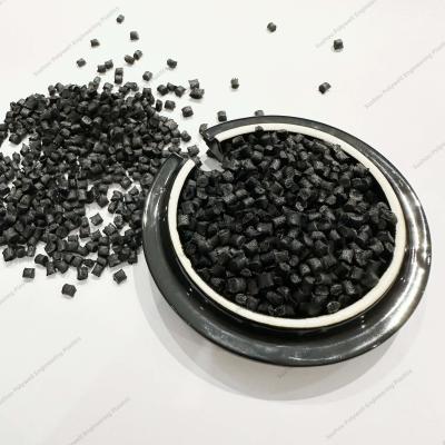 A fibra de vidro plástica encheu pelotas pretas reforçadas do nylon 66 dos grânulo da poliamida 66 com a densidade 1.25~1.35 G/Cm3