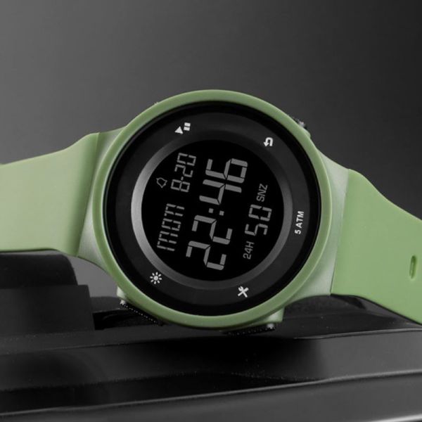 2 Sports Silicone Multi-Function Ultra-Thin Couple'S Watches Silicone Sport Watch