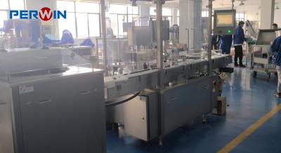 Stainless Steel Vial Filling Machine With ±0.5 - 1% Filling Accuracy And PLC Control System