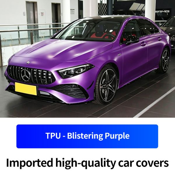 Color TPU Paint Protection Film Chemical Resistant Hydrophobic PPF with Superior Elongation Zero Glue Residue Warranty