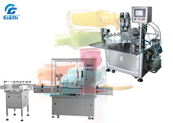 Máquina de enchimento automática/semi automática do verniz para as unhas, enchimento do polonês do gel do prego