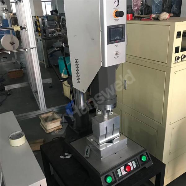 Benchtop Ultrasonic Fabric Plastic Friction Welding Machine 15Khz 7200 Watt
