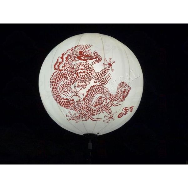 Рекламировать раздувной освещая воздушный шар 230V украшения для плавать