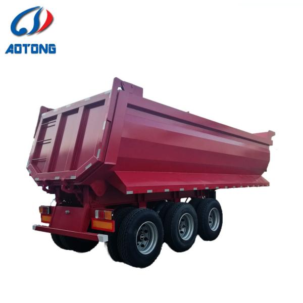 Transport de marchandises en vrac Charbon de pierre avec camion de décharge de 40 tonnes et capacité de 30 mètres cubes