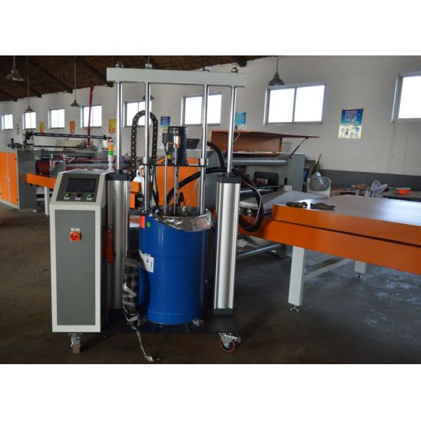 Woodworking PVC PUR Laminating Machine Automatic Film End Cutting