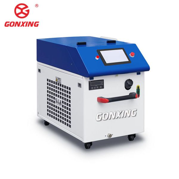 Au3tech Control System's Manufacturing Plant MAX Laser Source 1000w Portable Laser Cleaning Machine for Metal Rust Removal