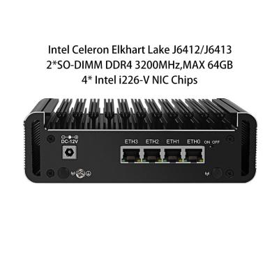 Zynshield Desktop Firewall J6412 Pfsense Ubuntu Linux 4*2.5g Rj45 Ethernet Ports