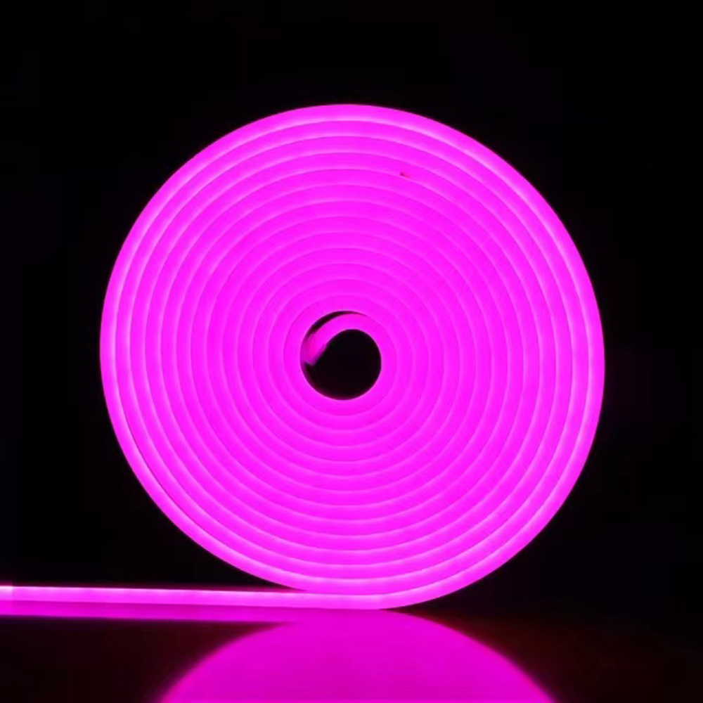 Прокладка приведенная приведенная света прокладки PVC Dc 12v 600leds 6*12mm неоновая водоустойчивая гибкая светлая