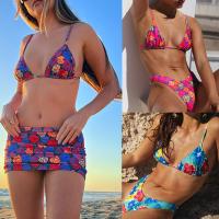 Roupa de banho positivo Curvy Spf50++ elástico alto do tamanho do grande roupa de banho 