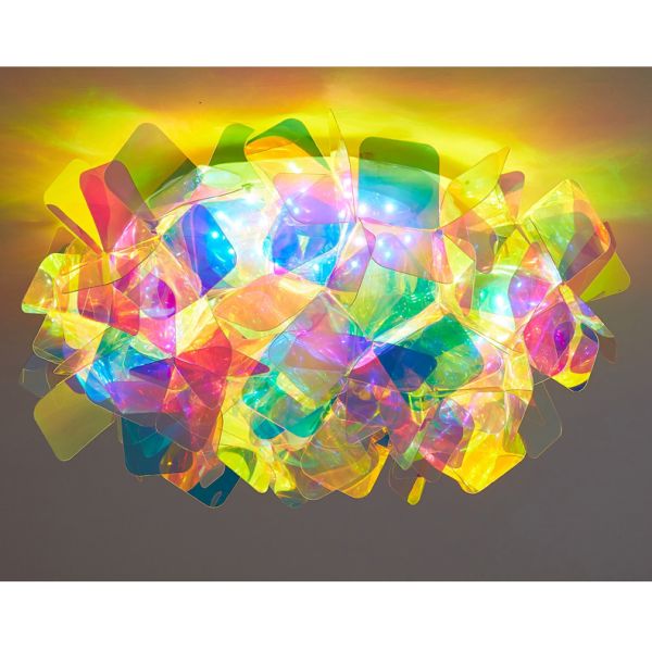 Colorful Artist Flower Wall Lamp Indoor Lamps for Living Room Restaurant Veli Ceiling / Wall Light(WH-OR-193)