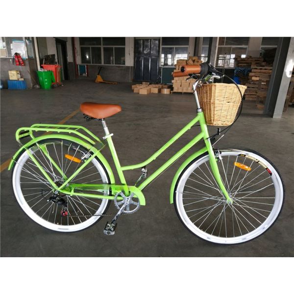 26 Inch 3 Speed Aluminum Rim Beach Cruiser Bicycle for Adult Men Gross Weight 19kg
