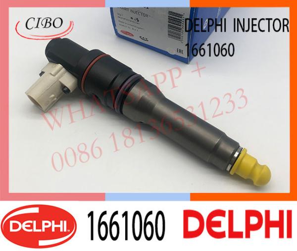 1661060 motor diesel 1742535 1661060 de DELPHI Diesel Fuel Injetor BEBJ1A00001 para o motor da máquina escavadora