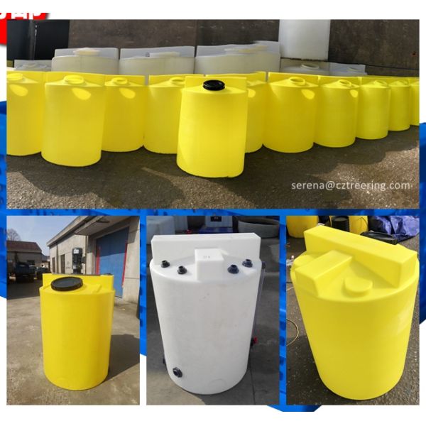 Virgin Grade Polyethylene Plastic Chemical Dosing Tank Liquid Storage 500 Litre