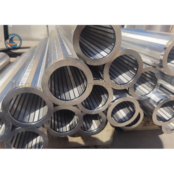25mm-1027mm Wound Wedge Wire Filter Screen With 25-3200 Micron Rating