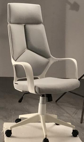 Sturdy Narrow High Back Executive Leather Ergonomic Office Chair Revolving Style