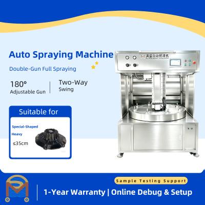 Intelligent Coating Equipment, Automatic Spray Painting Machine for Metal Lampshade Surface Coating