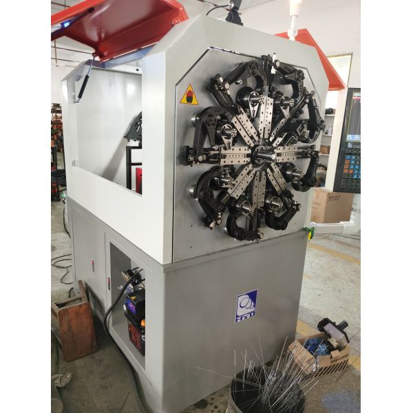 Cam Design CNC Spring Machine Wire Former Bender Rotary Machine With Sanyo Motor