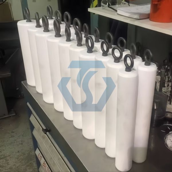 Filtro de acero de campo petrolífero herramienta de derivación de nylon perforación de tubería carcasa de tubos diámetro de la deriva del medidor