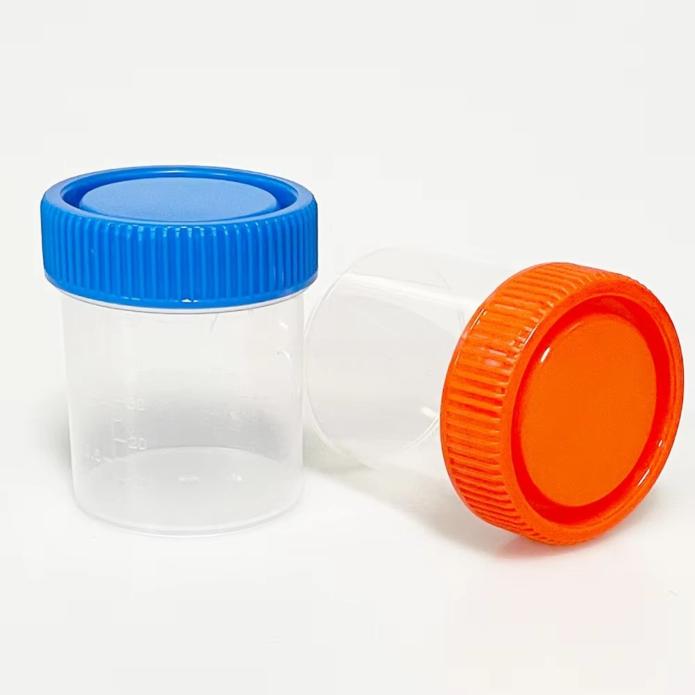Wholesale Price 40ml Size Transparent Cup Sputum Collection Container