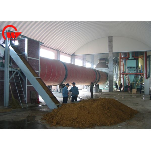 Industrial Biomass Dryer Systems , GHG 8.4 * 1.5 * 2.65m Compact Rotary Dryer