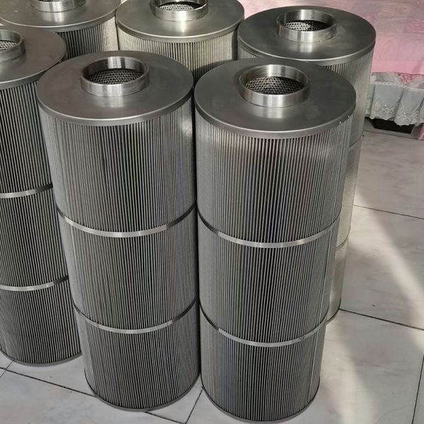 Industrial Backwash Sintered Stainless Filter Element For Liquid Filtration