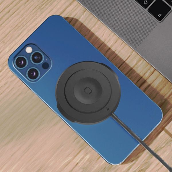 ABS Magnetic Wireless Chargers Station 8mm Charging Distance Watch Use