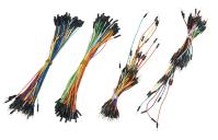 Tabla de cortar el pan eléctrica Jumper Wires, base sólida flexible Jumper Wires de DIY