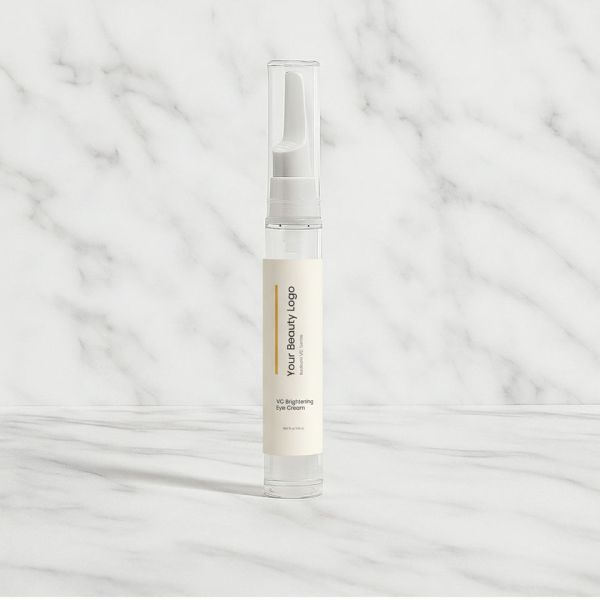 OEM ODM Brightening Eye Cream For Dark Circles And Fine Lines Significantly Reducing Puffiness And Restoring Eye Vitality Containing Vitamin C Hyaluronic Acid