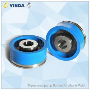 Triplex Mud Pump Piston Bonded Urethane Piston With PU Rubber Conveying Mud