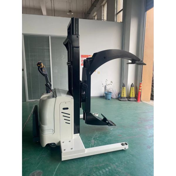 KAD Electric Paper Roll Clamping Stacker 500KG 1000 Kg 0.5T 1T Paper Roll Reel Stacker With 360 Degree Rotation