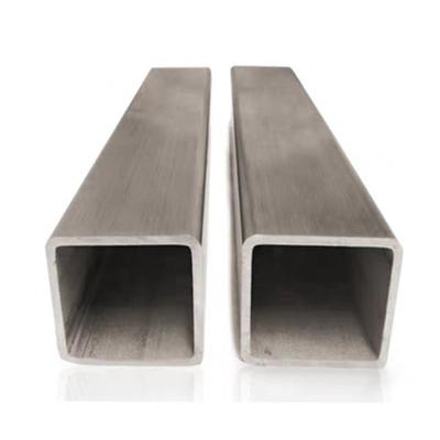 BS3605 GB13296 SS Steel Pipe 0.5mm 1.0mm Stainless Steel Square Pipe 304L