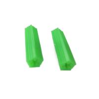 das âncoras plásticas da tomada de 12mm resistência de impacto verde