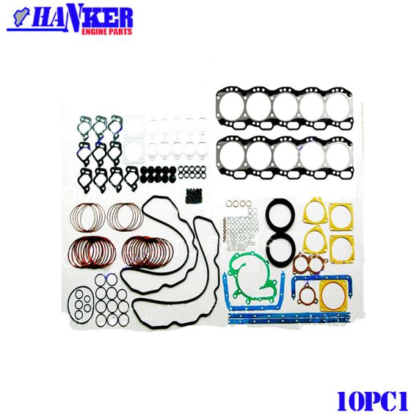 Полный набор 1-87810-718-0 набивкой двигателя тщательного осмотра 10PC1 полный