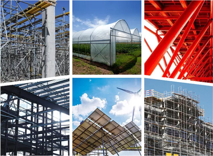 5.0mm гальванизировали сваренный круг 600g/M2 горячего погружения стальной трубы