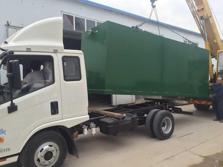CE Mobile Domestic Sewage Water Treatment Plants Mini Sewage Treatment Plant