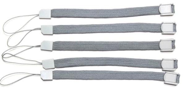Satin wrist lanyards with mobile phone string, satin wristlet strap for cell phone hanging