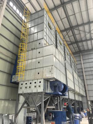 Hot Air Temperature Of 45-75°C Recirculating Grain Dryer With 10-60T/D Handling Capacity