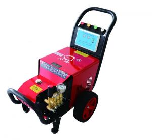Máquina de lavar de alta pressão trifásica 180bar portátil comercial 4KW do