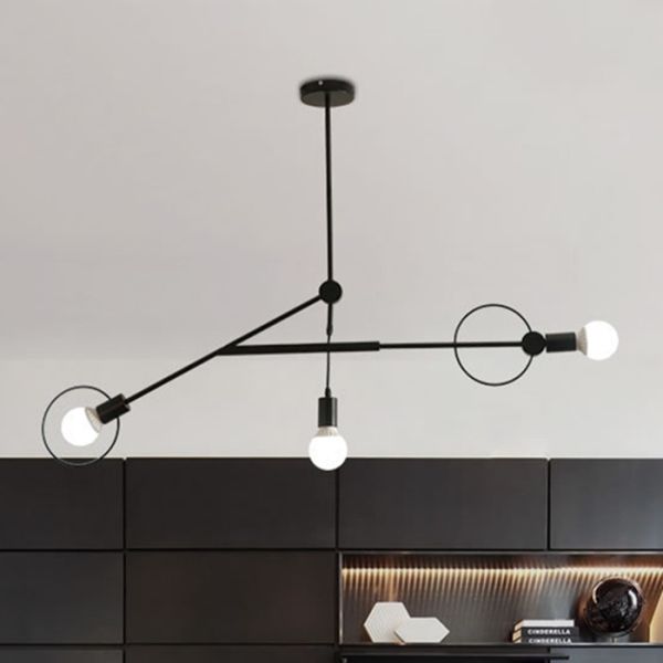 Свет красной голубой картины искусства утюга абажура оборудования +PC E27 Адвокатуры спальни тупой черный привесной