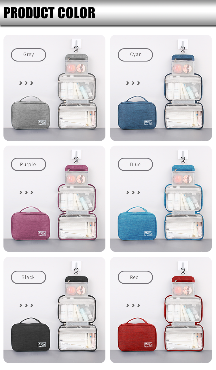 Shaving Hanging Toiletry Bag Organizer Hygiene Dop Kit  Hanging Cosmetic Travel Bag