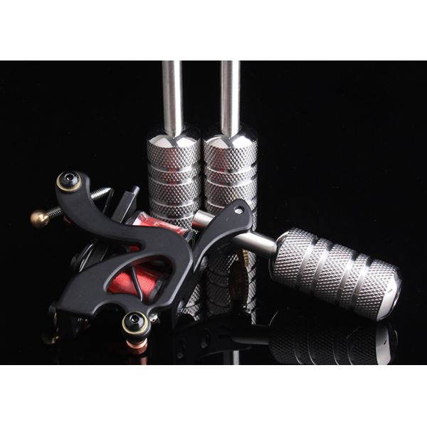Custom Silver Stainless Steel Tattoo Grips Tubes for Tattoo Equipment