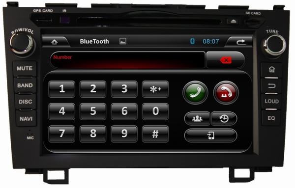 Ouchuangbo Car DVD Head Unit 3G Wifi Radio Player for Honda CRV 2006-2011 Pure Android 4.2 System OCB-8034C