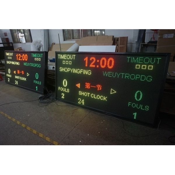 Hotsale! electronic basketball scoreboard led billboard manufacture