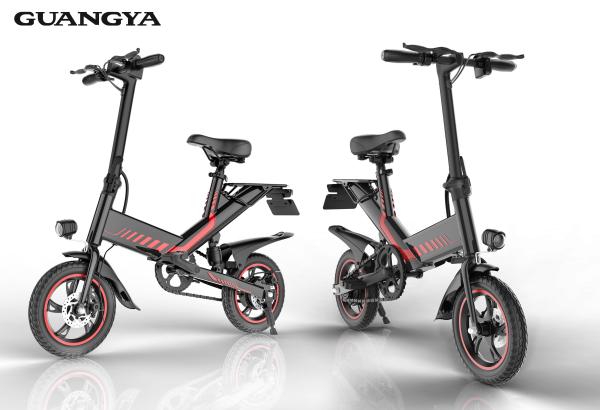 14 Inch Electric Folding Bike Lightweight Environmental Protection Energy Saving Assistant
