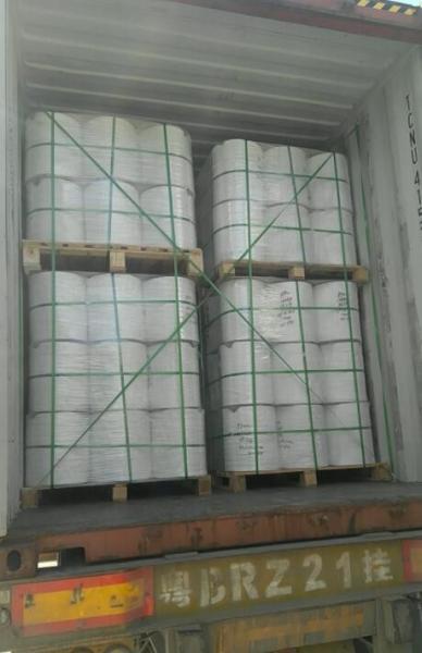 Fire Resistance Polypropylene Cable Filler , Fibrillated PP Cable Filler Yarn Twisted