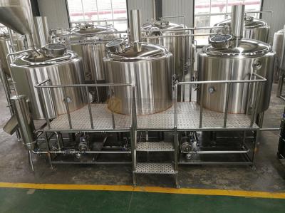 1000L Brewhouse Micro Beer Brewing Equipment Stainless Steel 304 / 316 Material
