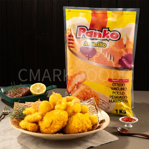 Premium Whole Wheat Panko Bread Crumbs with 18-Month Shelf Life and Crispy Texture for Fried Foods