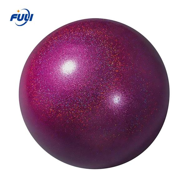 bola da ginástica rítmica do PVC de 15cm 18cm Min Yoga Ball Eco Friendly para o treinamento da casa