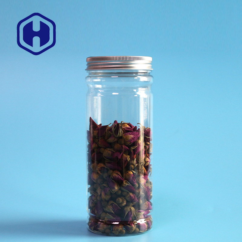 ЛЮБИМЕЦ 350ml душил приправленный опарник чая пластиковый пустой с крышками винта верхними