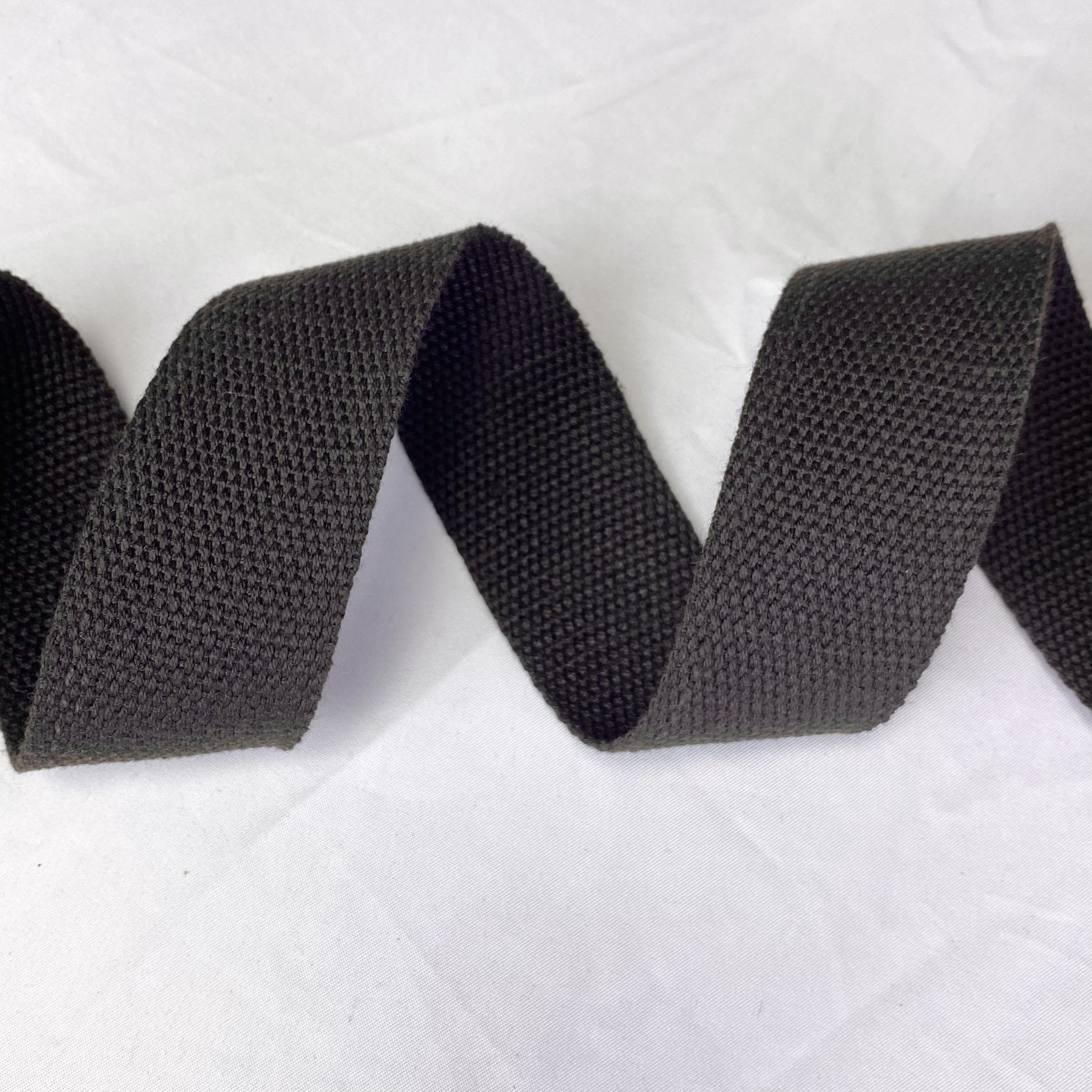Soft bead Polyester-cotton webbing in a variety of colors Dupont Tote bag strap Textiles
